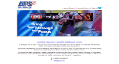 Desktop Screenshot of advantagepresentations.com